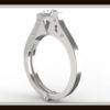 Handcuff Diamond Ring
