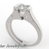 0.50 Ct Princess Cut Diamond Handcuffs Engagement Ring