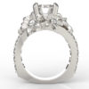 Three Carat Diamond Flower Engagement Ring!