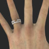 Fancy Brown Engagement Ring Set
