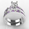 Unique Diamond Bridal Ring Set