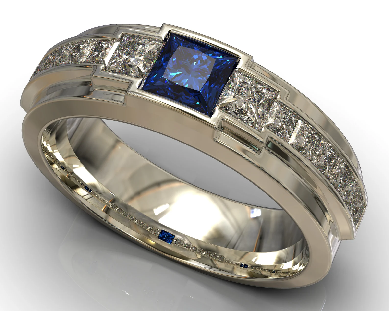 Allan Ring - Vidar Jewelry - Unique Custom Engagement And Wedding