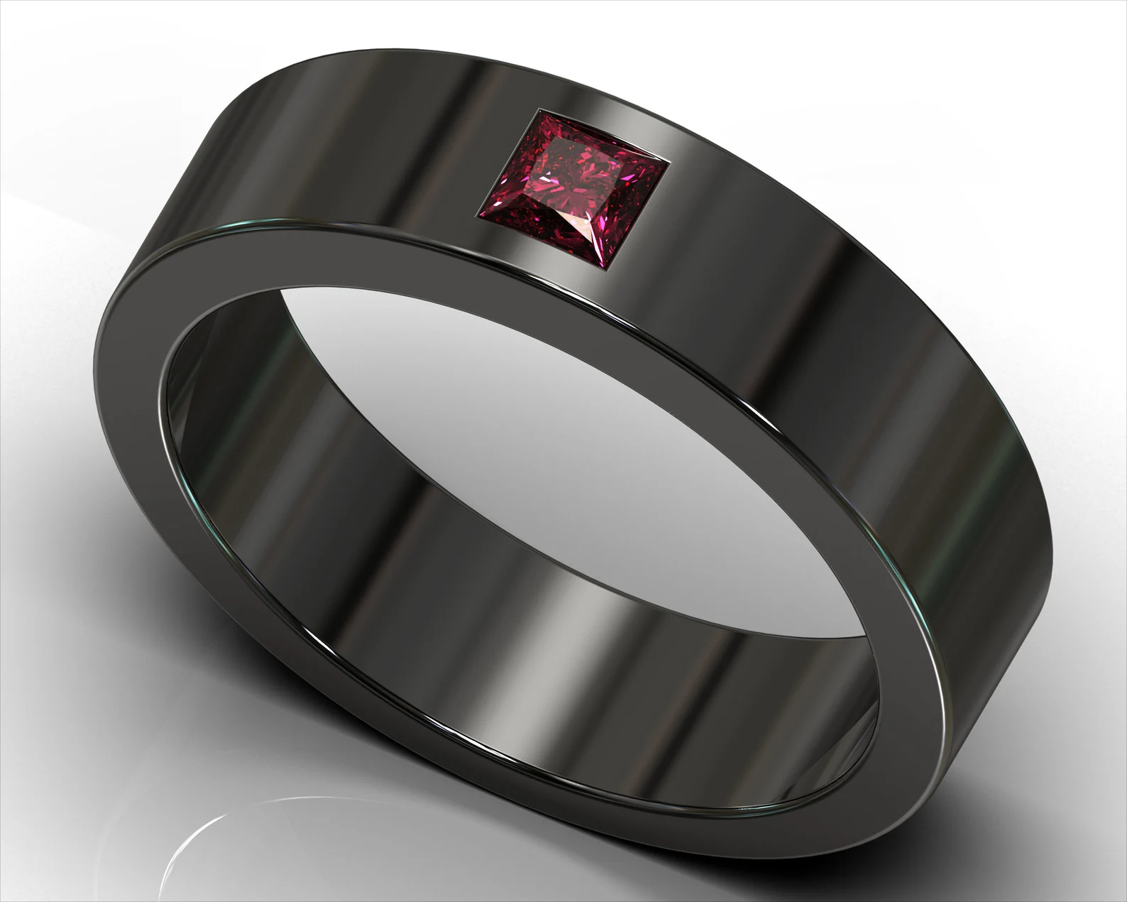 Scenario Ja Agnes Gray Goethe Ring - Vidar Jewelry - Unique Custom Engagement And Wedding Rings