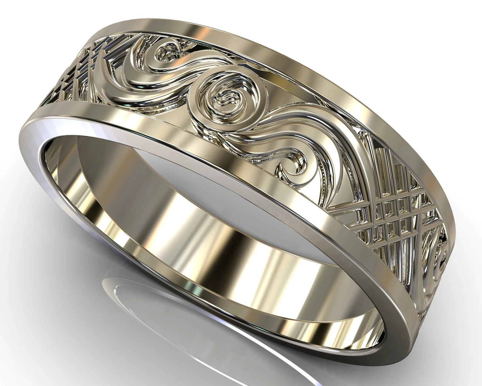 Fjendtlig selv Skjult Michelangelo Ring - Vidar Jewelry - Unique Custom Engagement And Wedding  Rings