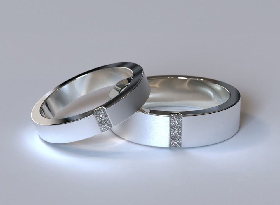 beautiful matching ring for couple