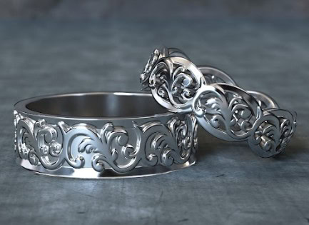 platinum and white gold rings durability